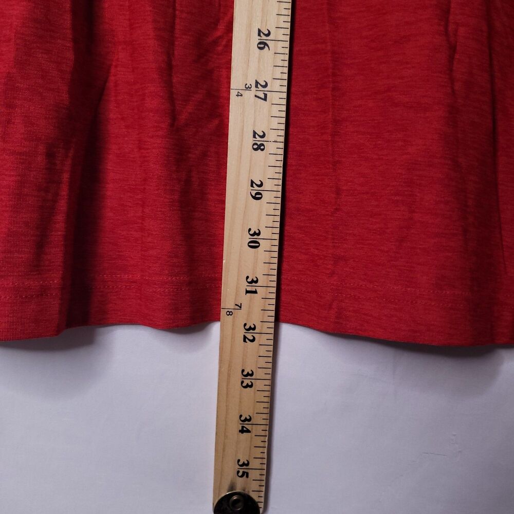 Under Armour Polo Shirt Mens XL Red Loose HeatGear Performance Willow Creek - Picture 7 of 11